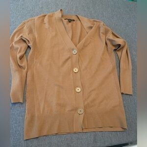 Cyrus Tan Cardigan Sweater